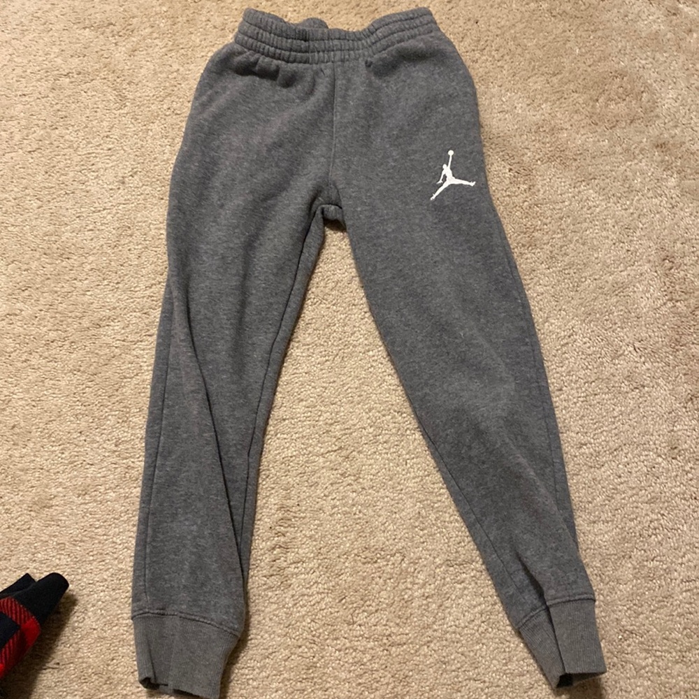 Grey Jordan sweats